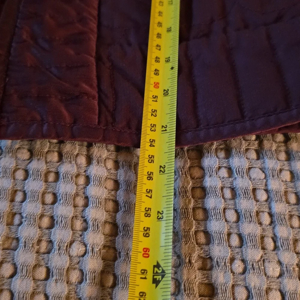 J.CREW Classic Burgundy Wine Quilted Jacket Size XS - Picture 11 of 11